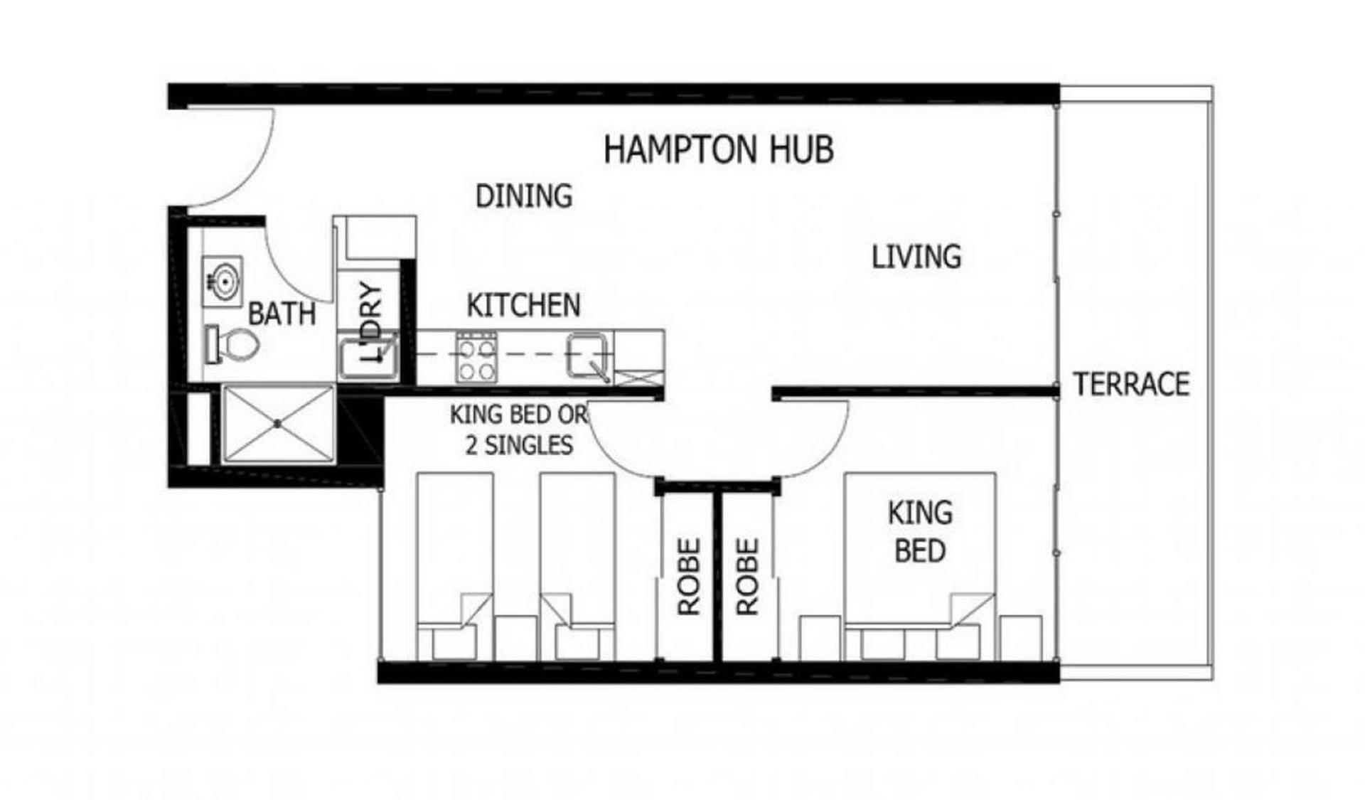 Boutique Stays - Hampton Hub Melbourne City Exterior foto